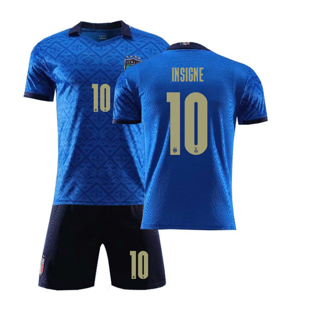 

2021 22 Italy European Cup Men And Kids Home away soccer jerseys national team 20 21 INSIGNE BELOTTI VERRATTI PIRLO Italian football shirt C, Gray