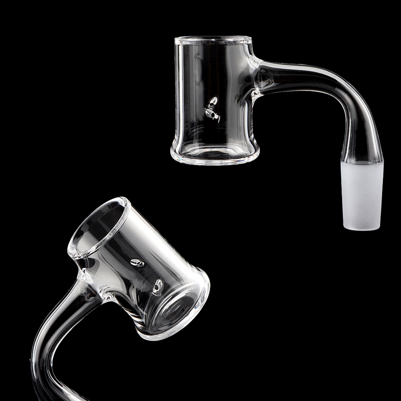 

US Grade Weld Beveled Edge Smoking Evan Shore Quartz Banger Nails With 2pcs Spinning Air Holes Male Female Joints Suitfor Glass Bongs