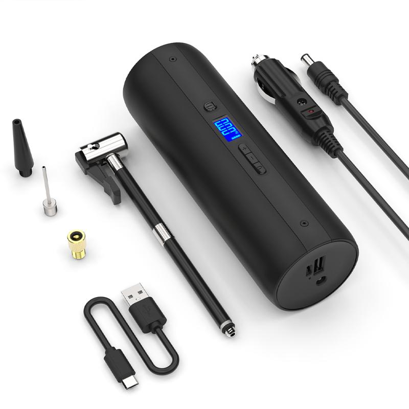 

Bike Pumps CYCPLUS A5 Tire Inflator High Pressure Pump For Car And Bike150PSI Cycling Bicycle Accessories