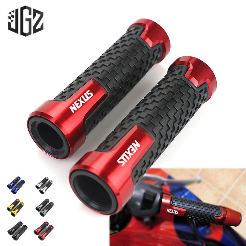 

Handlebars Motorcycle 22mm CNC Aluminum Rubber Gel Handle Bar Grips Hand For PIAGGIO GILERA NEXUS 300 500 250 125 300ie Accessories