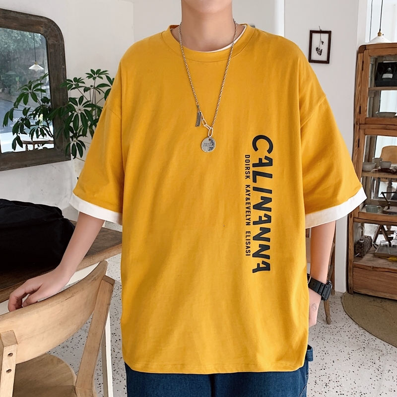 

New Short Sleeve t Shirt Men's Loose 2021 Summer High Quality Tshirt Top Tees Classic Brand Fashion Clothes Plus Size M-5xl o Neck A2oh, Dxt030 d