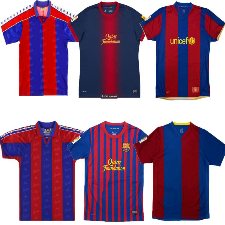 

Barcelona Retro soccer Jersey XAVI FIGO A.Iniesta RONALDO RONALDINHO MESSI RIVALDO 05 06 07 08 09 10 11 12 13 14 82 83 89 90 91 92 93 94 95 96 97 1899 Football shirt