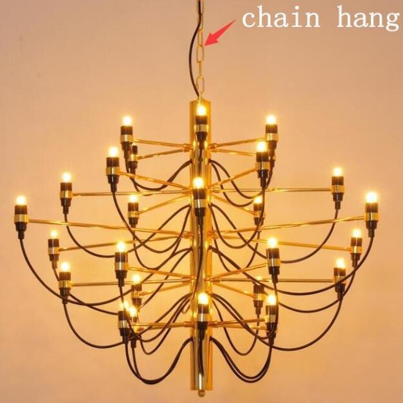 

Pendant Lamps 2097 Chandelier Gino Sarfatti 18/ 30/ 50 Heads Lamp Lights Lighting Fixtures