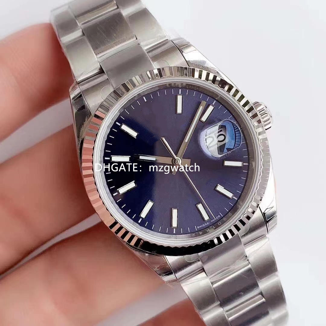 

High quality EWF Watch of wrist of men Automatic machine 3235 movement datejust 36MM 904L Sapphire glass waterproof same sequence code card is attached, As shown