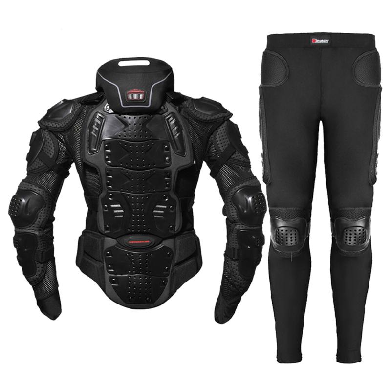 

Motorcycle Armor Men Jackets Racing Body Protector Jacket Motocross Motorbike Protective Gear + Neck S-5XL
