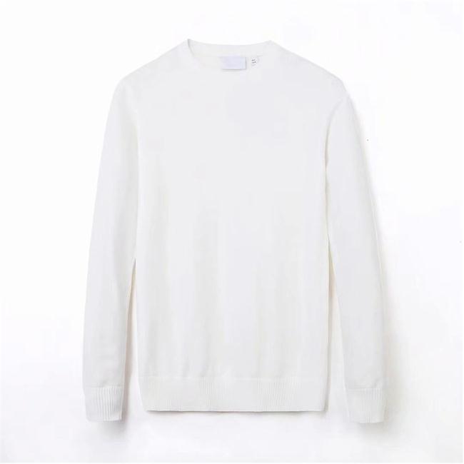 

high quality Fashion Black sweaters for men fashion long sleeve Crocodile embroidery couple sweaters autumn loose pullover sweaters, White