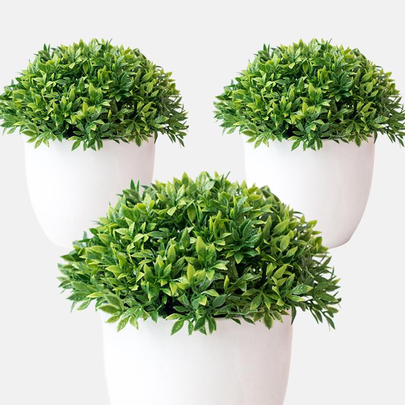 

1pc Small Tree Pot Plants Artificial Plants Bonsai Fake Hotel Garden Decor Bonsai Flowers Potted Ornaments for Home Decoration