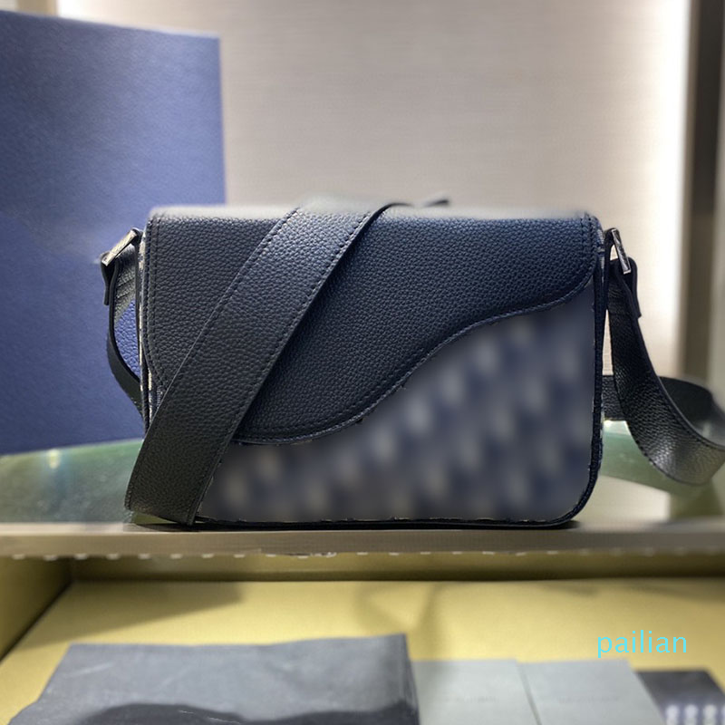 

Fashionable messenger bag designer shoulder bags high quality leather mens dinner wallet hanger luggage tag shopping coin purse