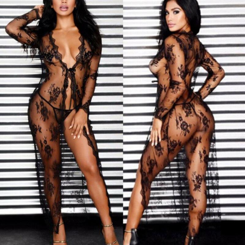 

Women' Swimwear Sexy V Black Lace Bikinis Cardigan Women Hollow Out Bikini Blouse Ladies Beach Biquini Beachwear Swimsuits