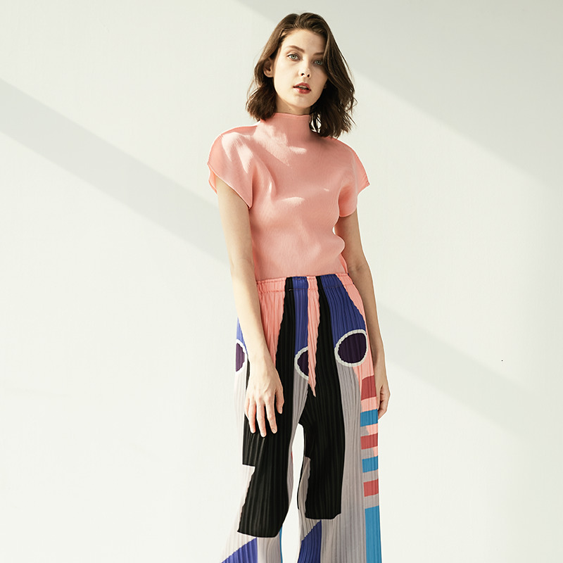 

2021 New Summer Pleated Simple Stranger Things Tshirt Tumblr Holographic Smog Color Vest Aesthetic Clothes 5250 Eaxq, Smog pink