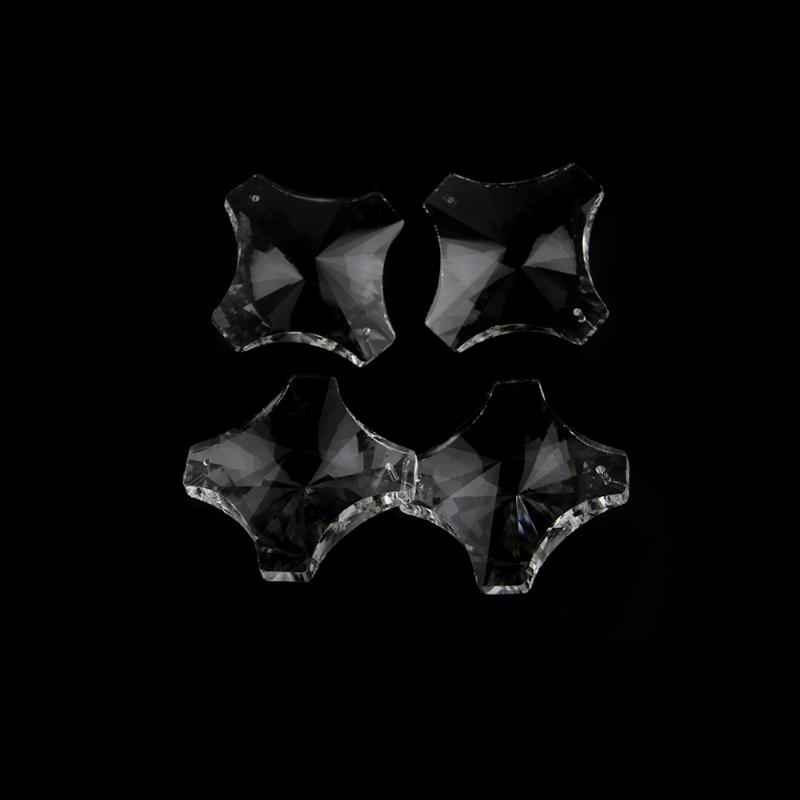 

Lucky 50-76mm Clear Cross Shape Crystal Chandelier Parts Baroque Crystal Chandelier Parts For Home Bedroom Lamp Adornment