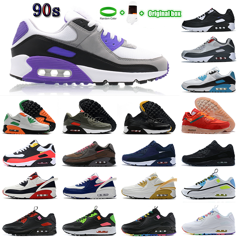 

Newest 90s OG new mens running shoes reverse duck camo Hyper Grape triple black white photo blue navy hite gum men women cushion sneakers, I need look other product