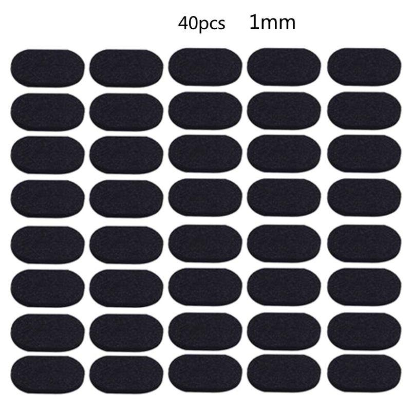 

Sunglasses Frames 40Pcs Soft Foam Nose Pads Self Adhesive Eyeglass EVA Anti-Slip Glasses No Makeup Eyeglasses Nosepads H9ED