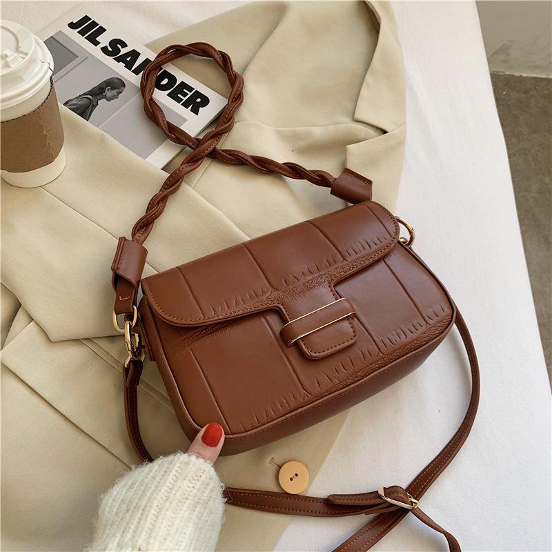 

Brand Original Design Messenger Bag Simple Leisure Bag 2021 New Fashion Shoulder, Black