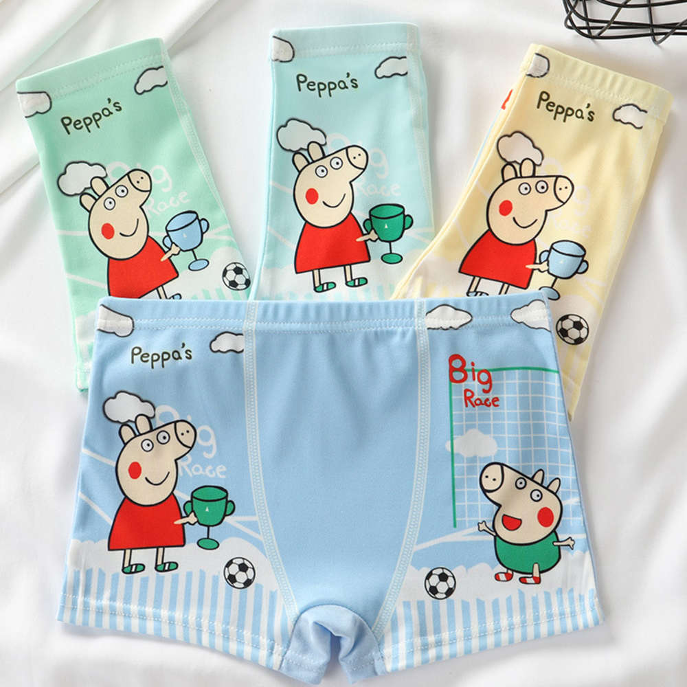 

Children's underpants boy 3 boys' 4 quadrangle cartoon cute flat angle 5 children middle and large 8 years old, Camo