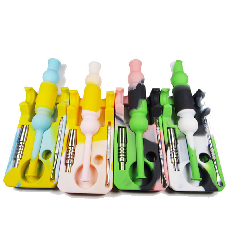 

silicone smoke pipe environmental protection tasteless tank type creative popular pipes for dry herb tobacco