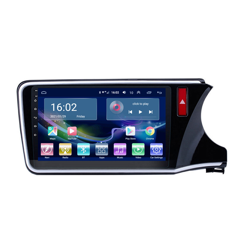 

Car Radio Video Multimedia Player for Honda CITY 2015-2018 RHD Android-10 2din 9inch Navigation