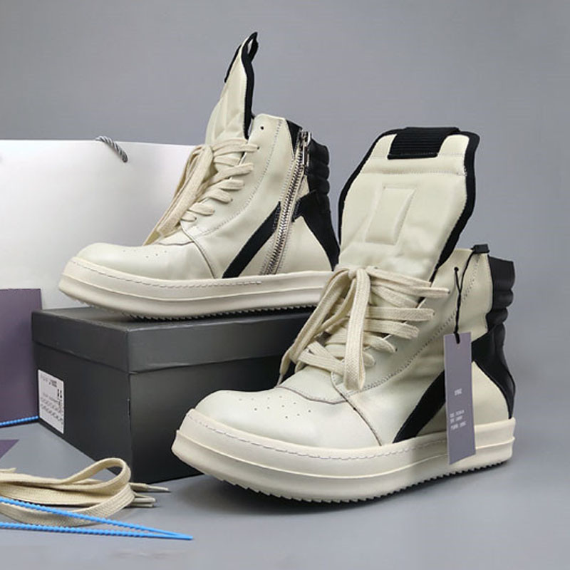 

2022 Spring Leather Military Boots For Men Big Size Chaussure Homme P30D50