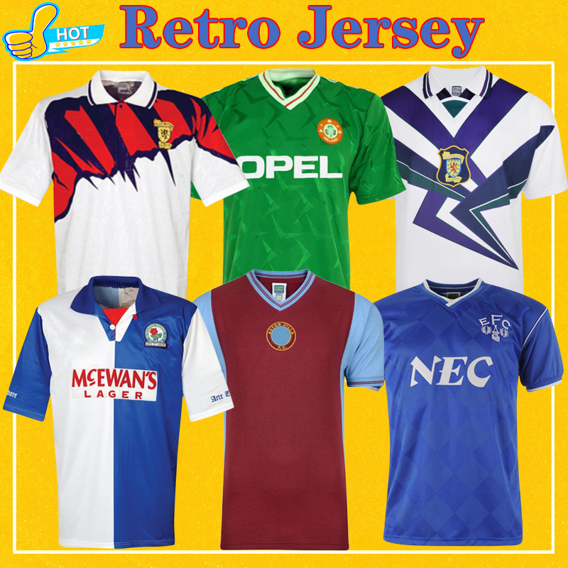 

Retro Soccer Jersey Scotland 88-98 Ireland 1990 86 87 95 Classic Football Shirt, Ireland 1988 home