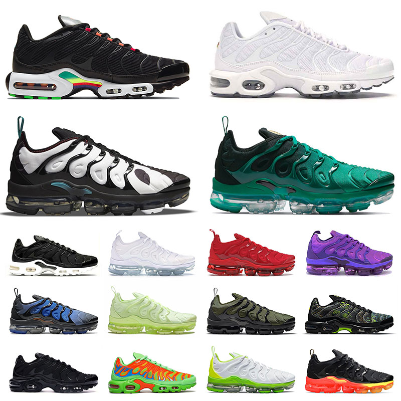 

Brand Discount Tn Plus Running Shoes Mens Womens Sports Sneakers Big Size Us 13 Fresh Griffey Corduroy Tennis Ball Atlanta Purple Black White Trainers Eur 36-47, 36-47 triple black