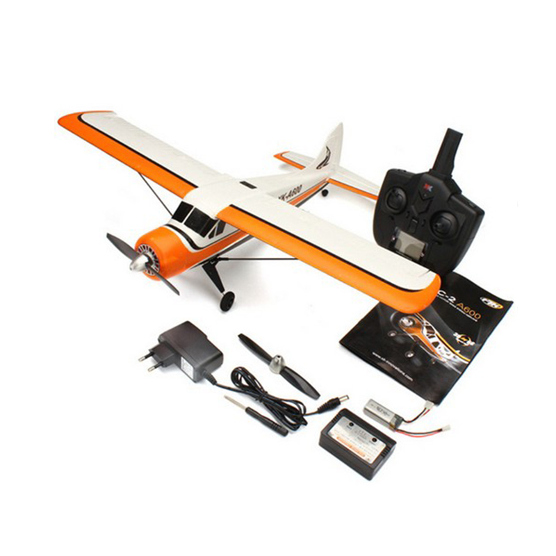 

XK DHC-2 A600 RC Plane RTF 2.4G Brushless Motor 3D/6G Remote Control Airplane Compatible FUTABA S-FHSS Aircraft RC Glider, A160-j3 brushless