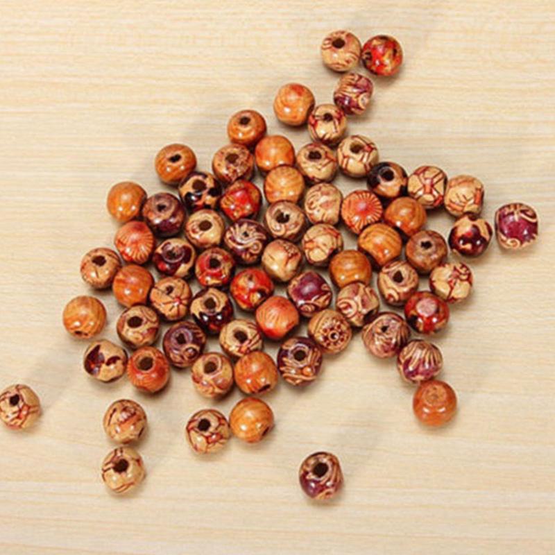 

Other Classical Round Wood Ball Spacer Loose Beads Bracelet Jewelry Souvenir Making
