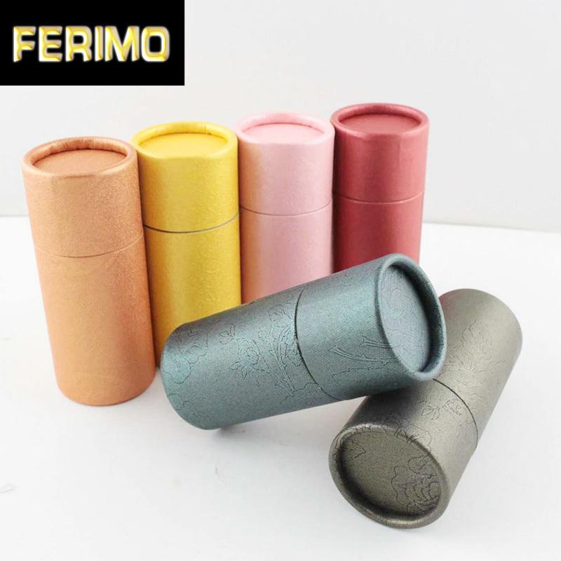 

Gift Wrap 10ml 20ml 30ml 50ml 100ml Postal Mailing Paper Cardboard Canister Tube Cylindar Round Jar Packaging Box 6 Sizes Colors