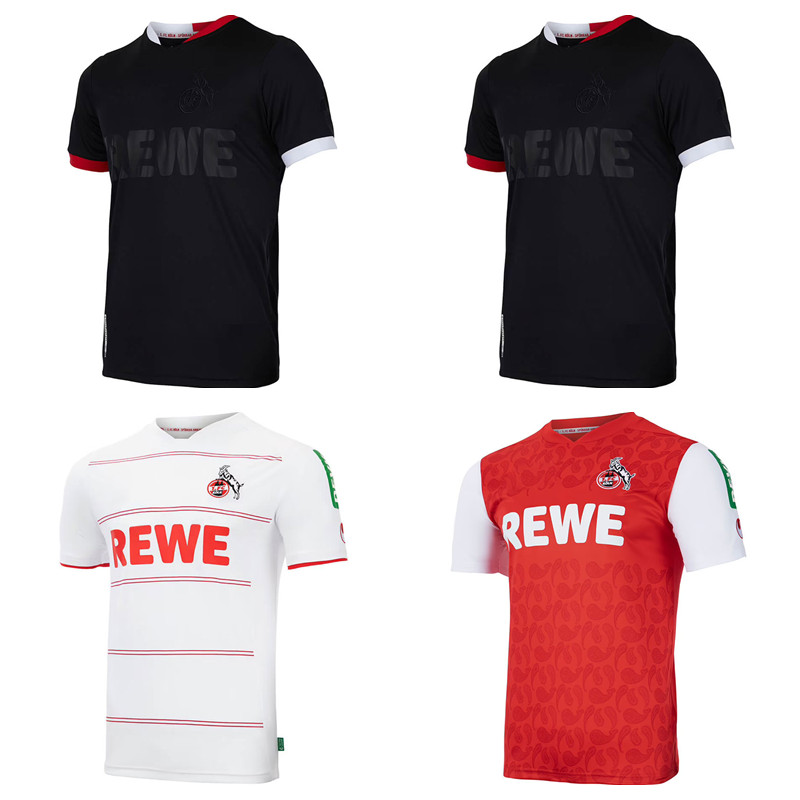 

21/22 FC Köln soccer Jersey 2021 2022 Koln Anthony Modeste F.Kainz Fußball Trikots R.Czichos J.Hector E.Skhiri men Männer football shirts, Black;yellow