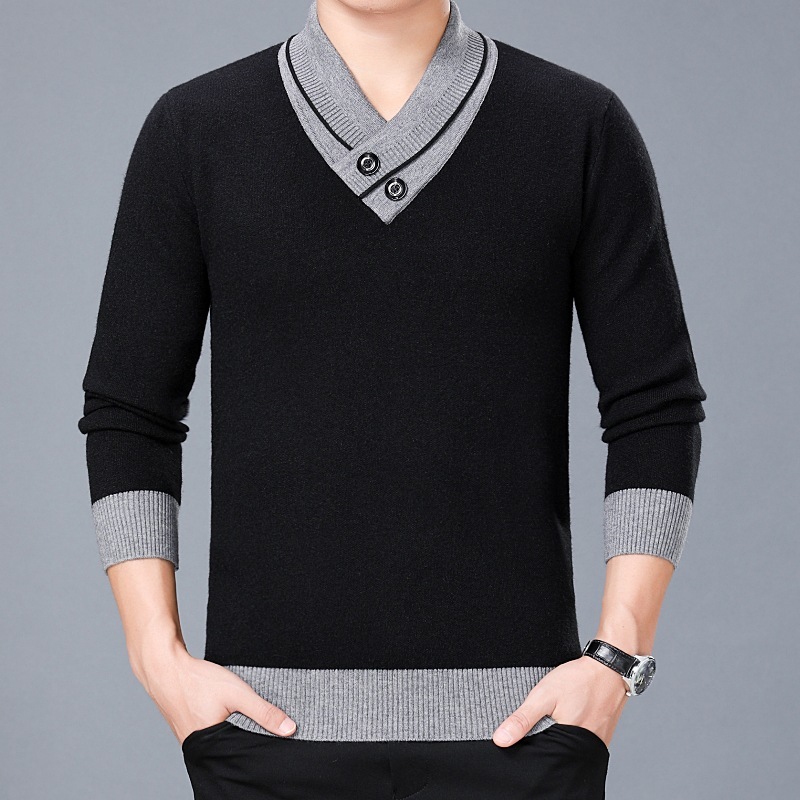 

2021 New Fashion Brand Jumpers Knitred Sweater Mens Pullover Warm Slim Fit Top Spring v Neck Casual Men Clothes X62k, Green