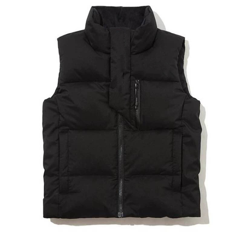 

Men Vest Women Winter Casual zipper Down cotton Vests Heated Bodywarmer Mans Jacket coat Jumper Outdoor Warm Parka Outerwear, White
