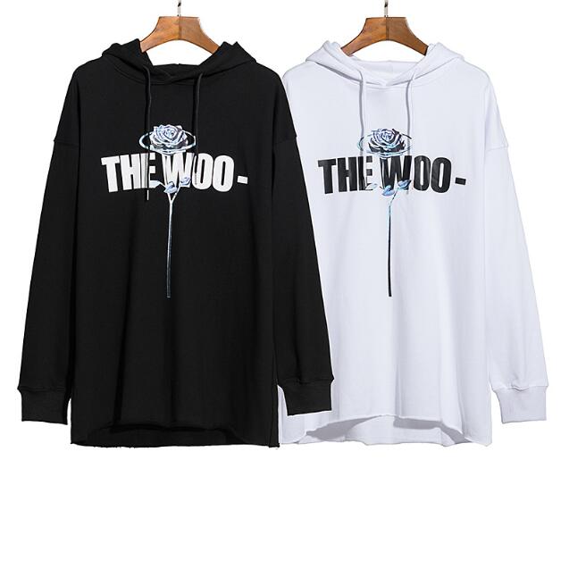2022 Nouveaux hommes Headie Haute Qualité Femmes Lâche Sweat-shirt avec étiquette Mode Hip Hop Lettres Motif Rose Motif à manches longues TOP TOP