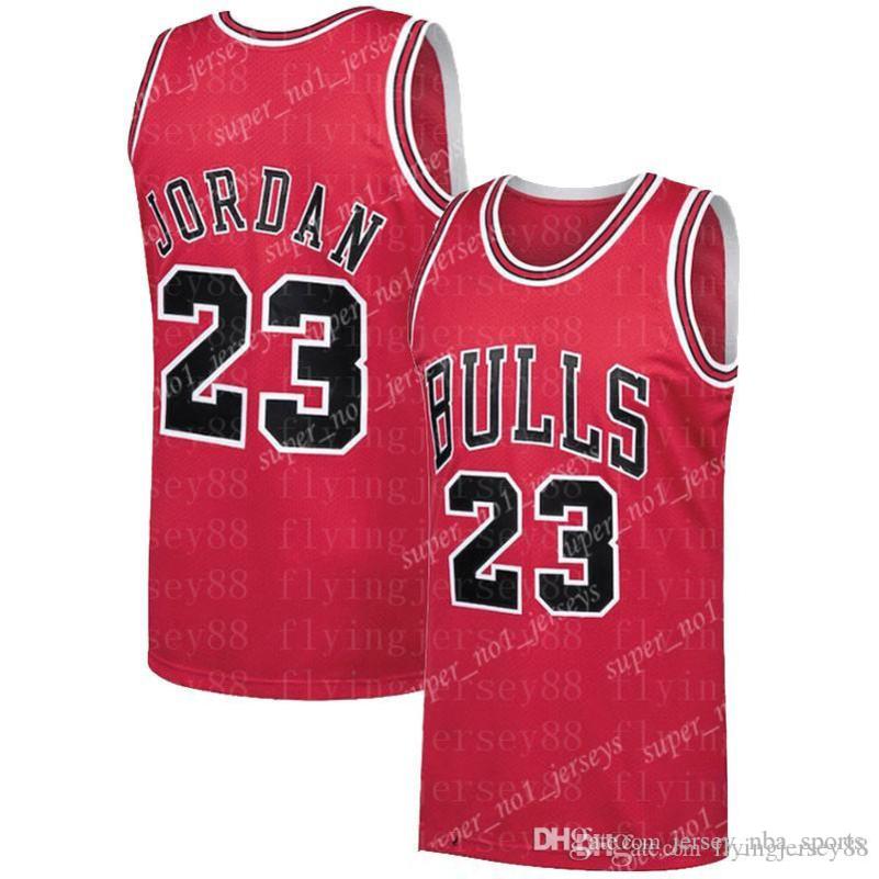 

NCAA 23 Michael Scottie 33 Pippen Jersey College MJ 91 Dennis # Rodman Jersey 1996 Men's Michael Basketball Jerseys, Black;red