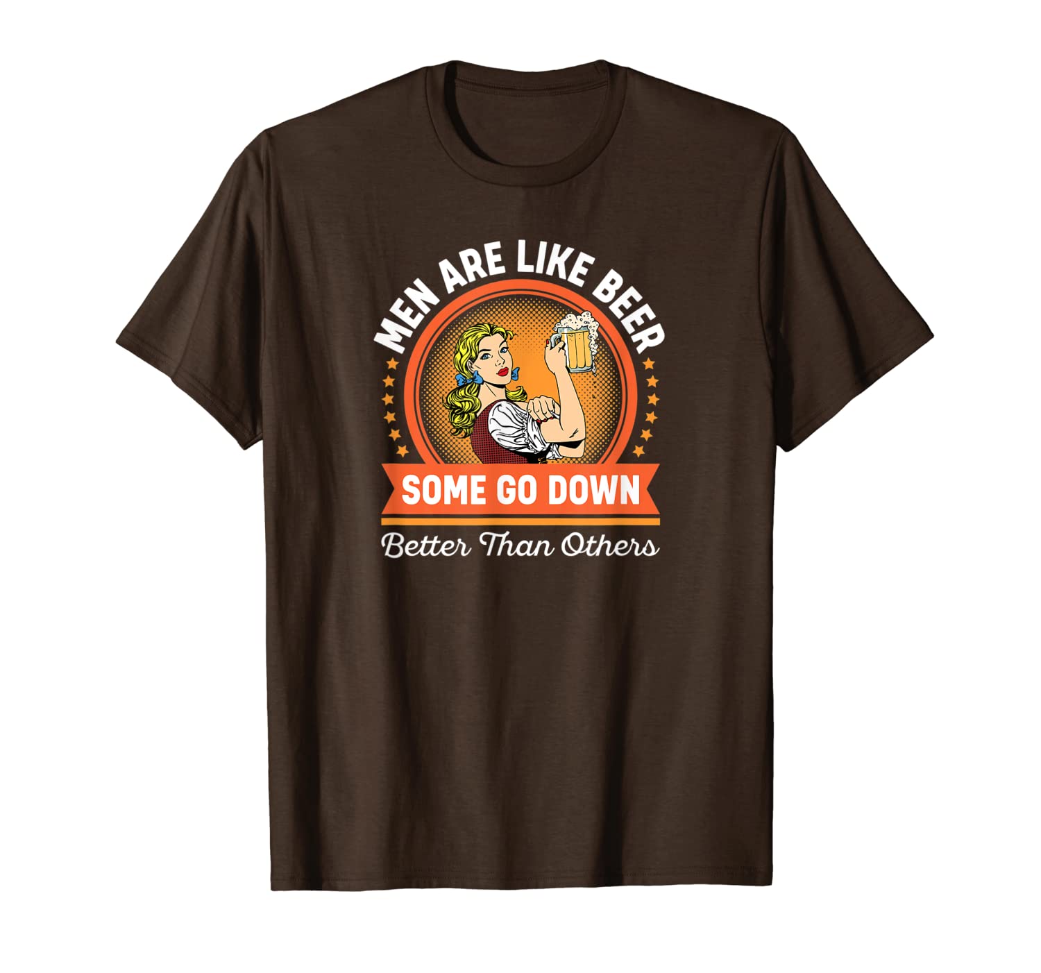 

inappropriate funny craft beer drinking joke for girls night t-shirt, White;black