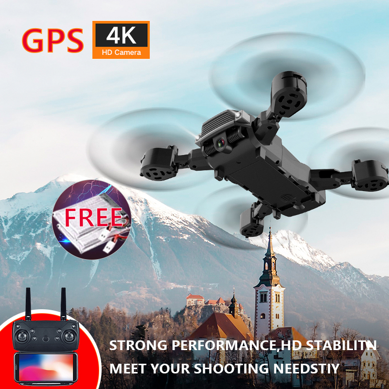 

2021 NEW Drone 4k Profession HD Wide Angle Camera 1080P WiFi Fpv Drone Dual Camera Height Keep Drones Camera Helicopter Toys, Black
