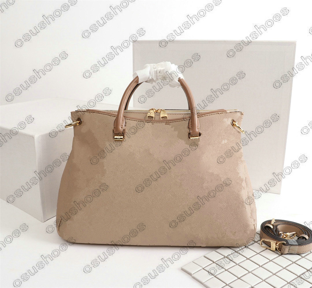 

Pallas Bag Hand Bag MM Shoulder 2way Leather Womens Perforated M40906 Crossbody Designers Luxurys Purse PALLAS Shopping Hobos Totes Wdtdf, Red;black