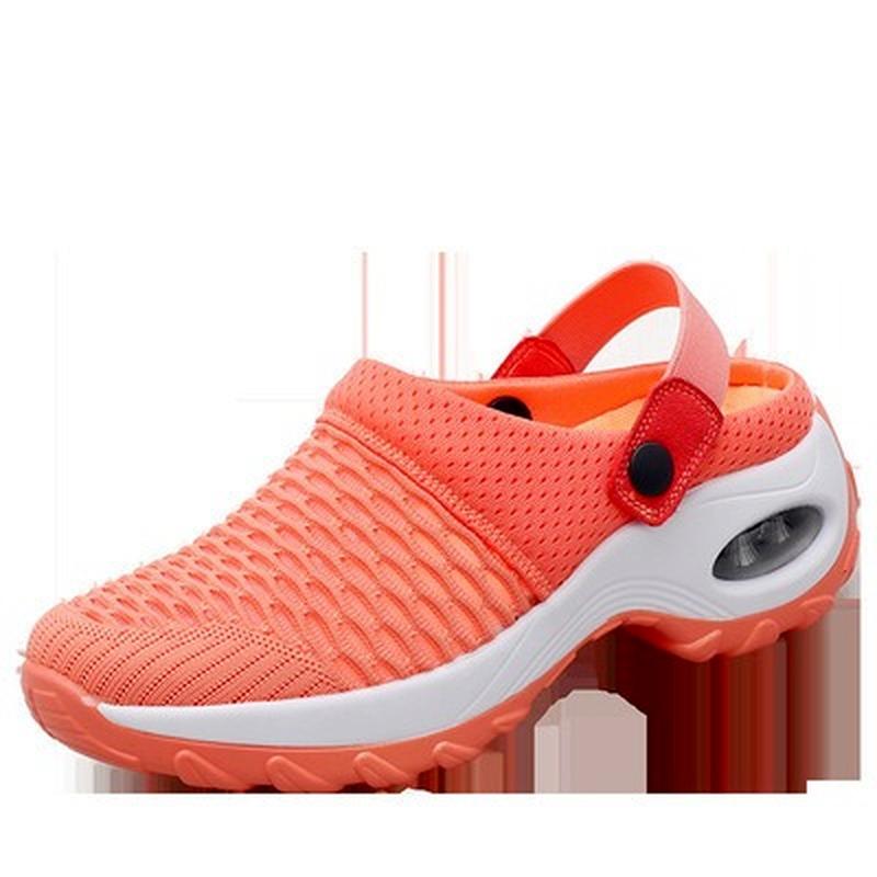 

Slippers Fashion Women Shoes Increase Cushion Sandals Non-slip Platform Sandal For Breathable Mesh Outdoor Walking, Purple
