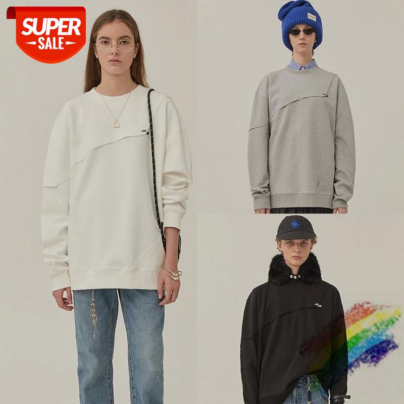 

Sewing Crumple ADER ERROR Sweatshirts Men Women Adererror Hoodie 1:1 Top Quality Cotton Embroidery Small Logo Ader Back Z-stitch #rv4w, Black
