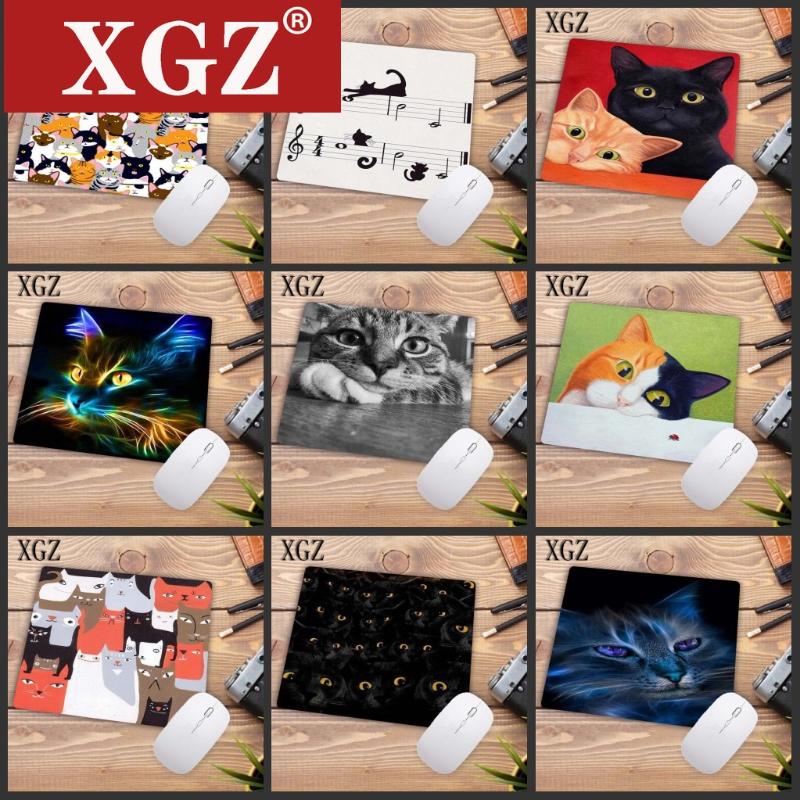 

Mouse Pads & Wrist Rests XGZ Big Promotion 22x18cm Cartoon Cute Cat Head Cool Design Desk Pad Notebook Gaming Keyboard Animal