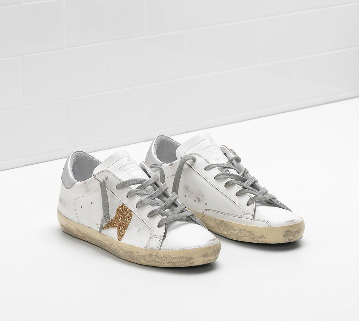 

Sports shoes superstar old dirty old style golden fashion men's and women's casual shoes white leather flat shoes large size 35-46 G33MS590, Black