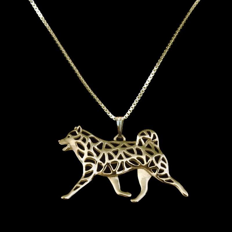 

Pendant Necklaces Lovers' Metal Animal High Quality Shiba Inu For Women Drop