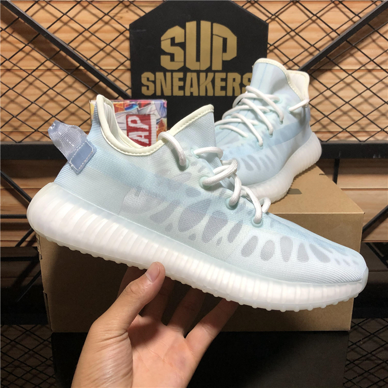 

Top Quality Kanye Running Shoes Men Women Ash Blue Pearl Zebra Cinder Tail Light 3M Static Reflective Israfil Mono Mens Outdoor Sport Trainer Sneakers With Box, Gifts