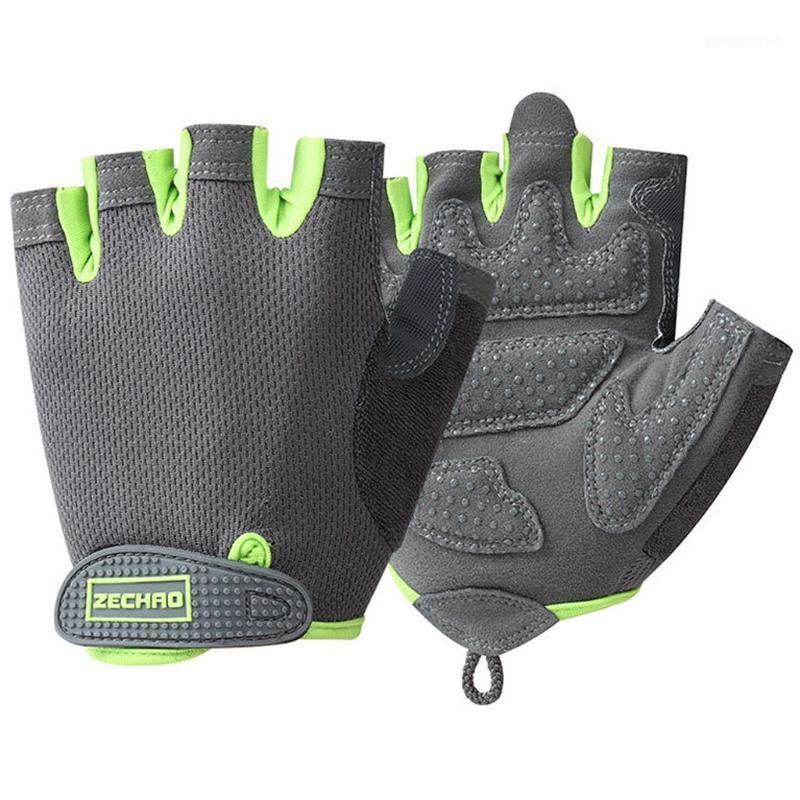 

Five Fingers Gloves Gym Men Cycling Driving Half Finger Glove Non-slip Wear-resistant Breathable Patchwork Mittens Guantes Para Bicicleta