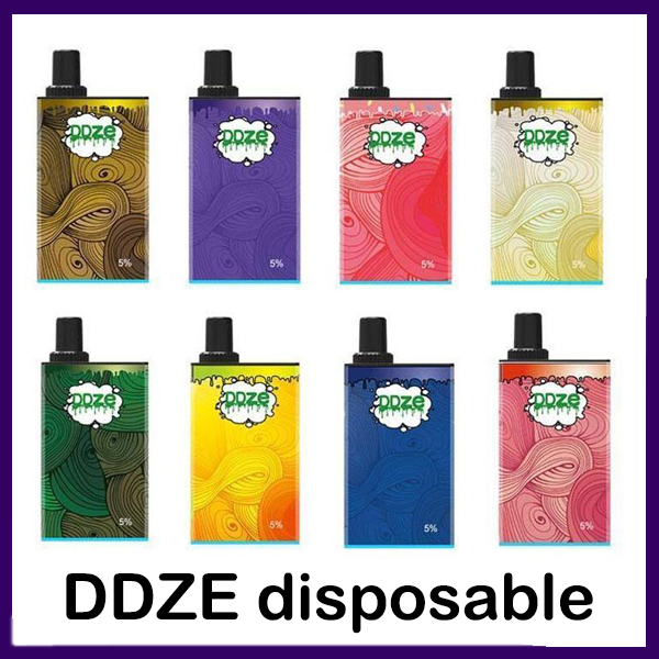 

Original DDZE Disposable 8 color Vape Pen E Cigarette DDVAPOR Device With 1500mAh Battery 11ml Pod Cartridge 3000 Puffs Vapor Kit