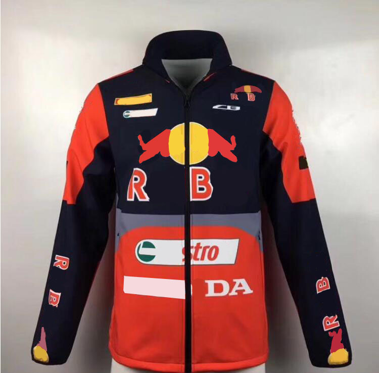 

2021 F1 Formula Same Red Racing Suit Outdoor Warm Riding Casual Sweatshirt Men's and Women's Motorcycle Equipment Jacket