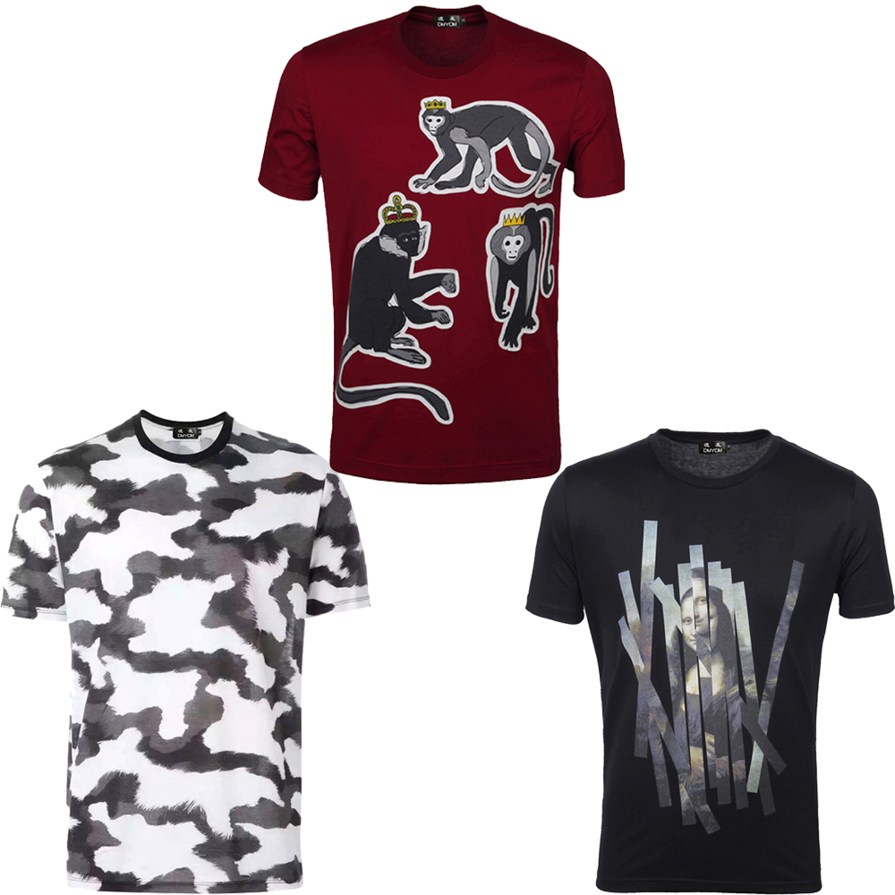 

2021 New t Shirts Vintage Printed T-shirts Men Summer Hip Hop Casual Short Sleeve Top Tees Fashion Swag Tshirts Streetwear Vt42, Red