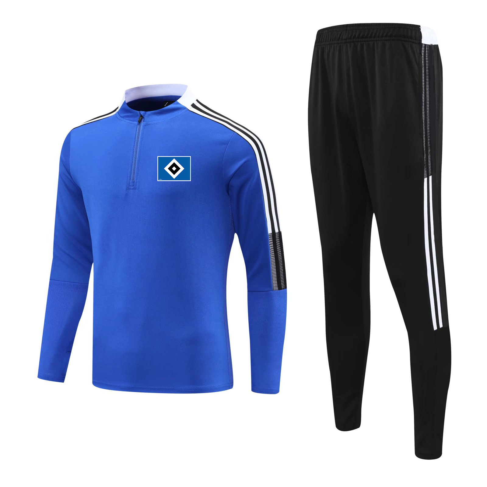 

Hamburger SV soccer adult tracksuit Training suit Football jacket kit track Suits Kids Running Sets Logo Customize, No 4