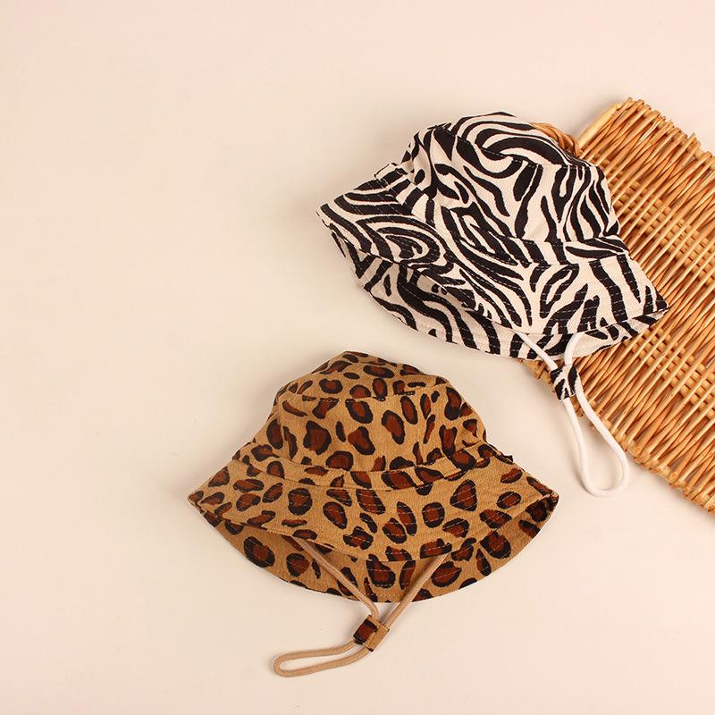 

Caps & Hats Girls Baby Autumn Fashion Winter Children's Leopard Stripe Toddler Korean Princess Casual Accessories Po Props, Ah7050white