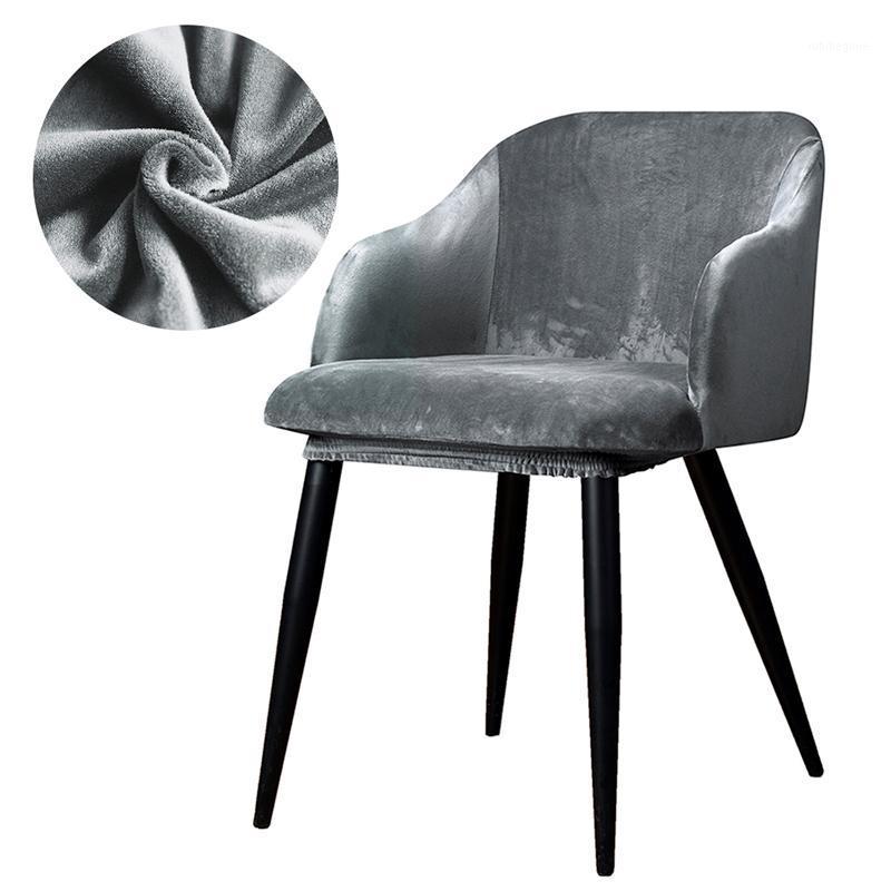

Chair Covers Velvet Fabric Sloping Arm Cover Big Size Wing Bakc King Back Seat For El And Home Party Banquet