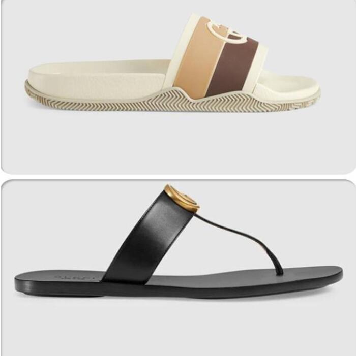 

2021 Luminous rubber Sandals Slippers Embroidery Designers Slides Sandal Floral Brocade Flip Flops Striped Beach Leather Flower Slipper Loafers With Box, Customize