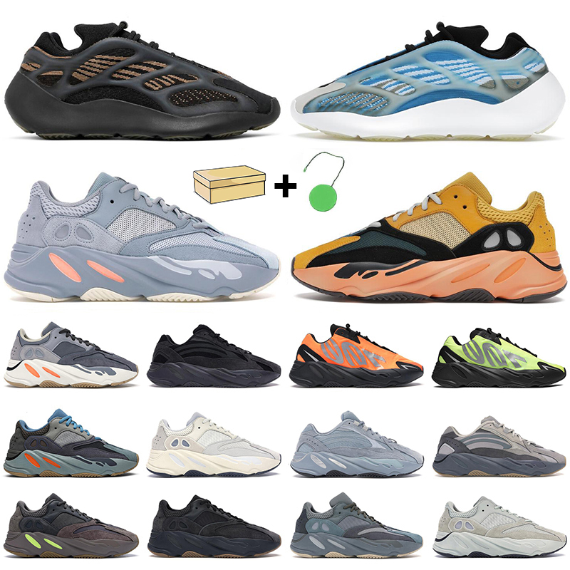 

New kanye west 700 v3 men women running shoes Mauve Arzareth Alvah Solid Grey Utility Black Clay Brown Sun mens trainers sneakers